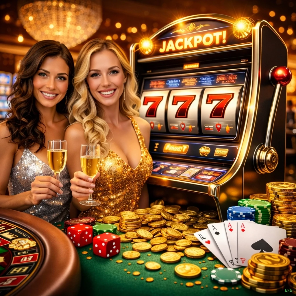 Slots online da k85 com jackpots progressivos